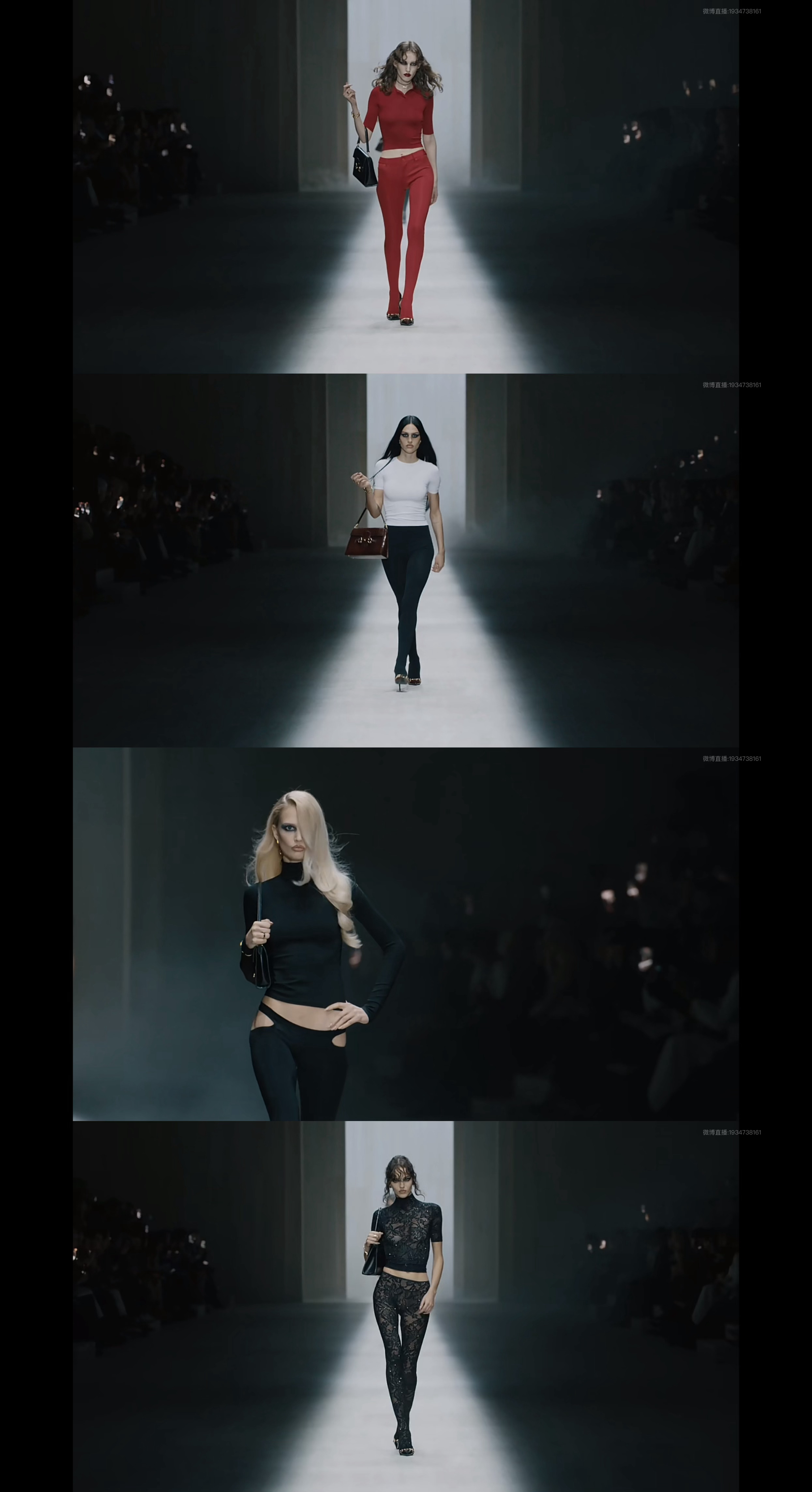 Gucci大秀Gucci艺术总监Demna为品牌呈现的首场线下时装秀「Gucci