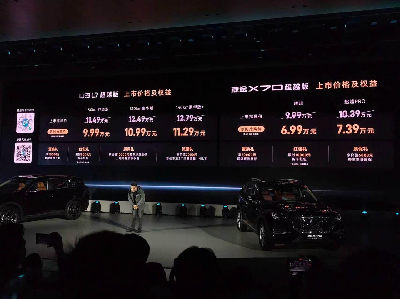 车盟快讯：3月19日，召开了捷途旅行小房子春季焕新发布会，2026款捷途山海L7