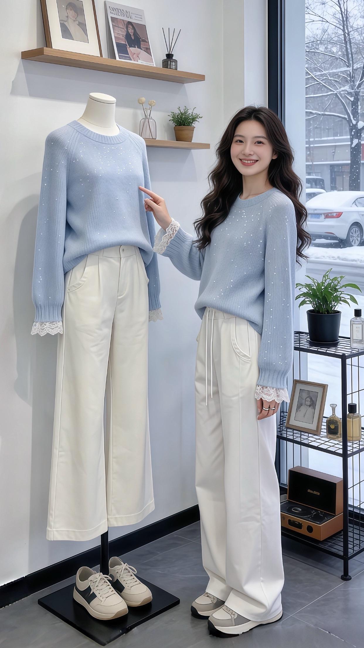 秋冬穿搭测评 微胖女孩秋冬也要有效穿搭 休闲减龄穿搭 穿搭才是改变气质...