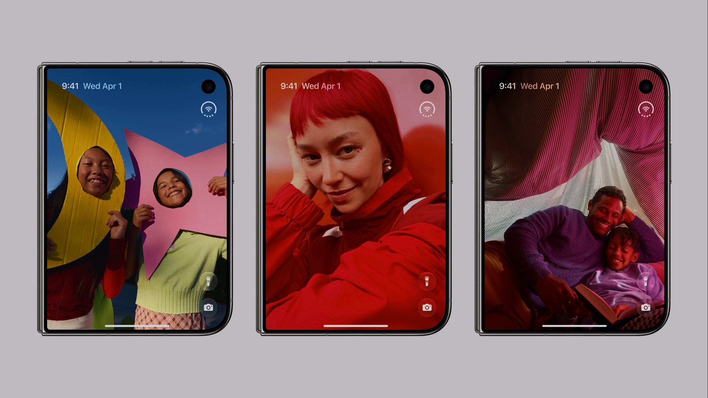 iPhone Duo的完成度很高啊！UI设计优化了这块小胖屏的显示面积，把上下的