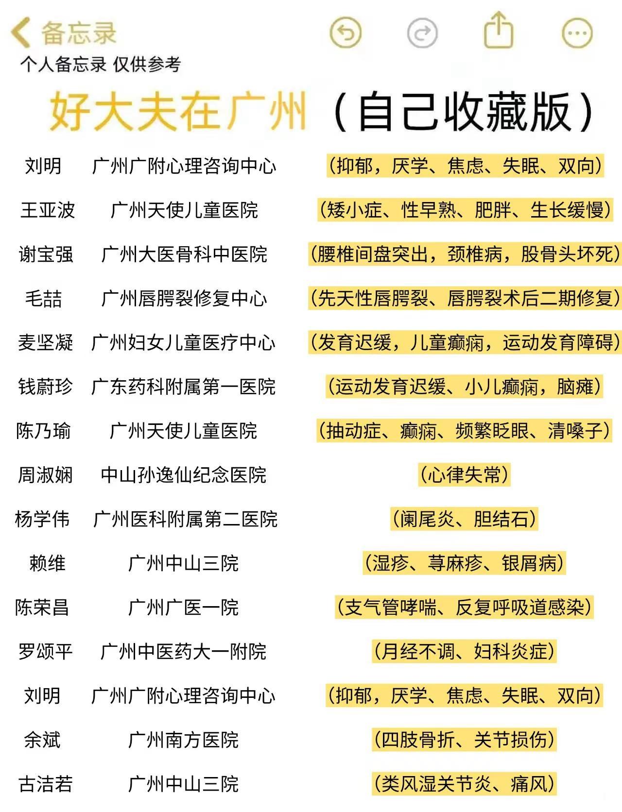 这一份广州备忘录是我花费好长时间才整理出来的，大部分都是自己或者身边朋友去过的，