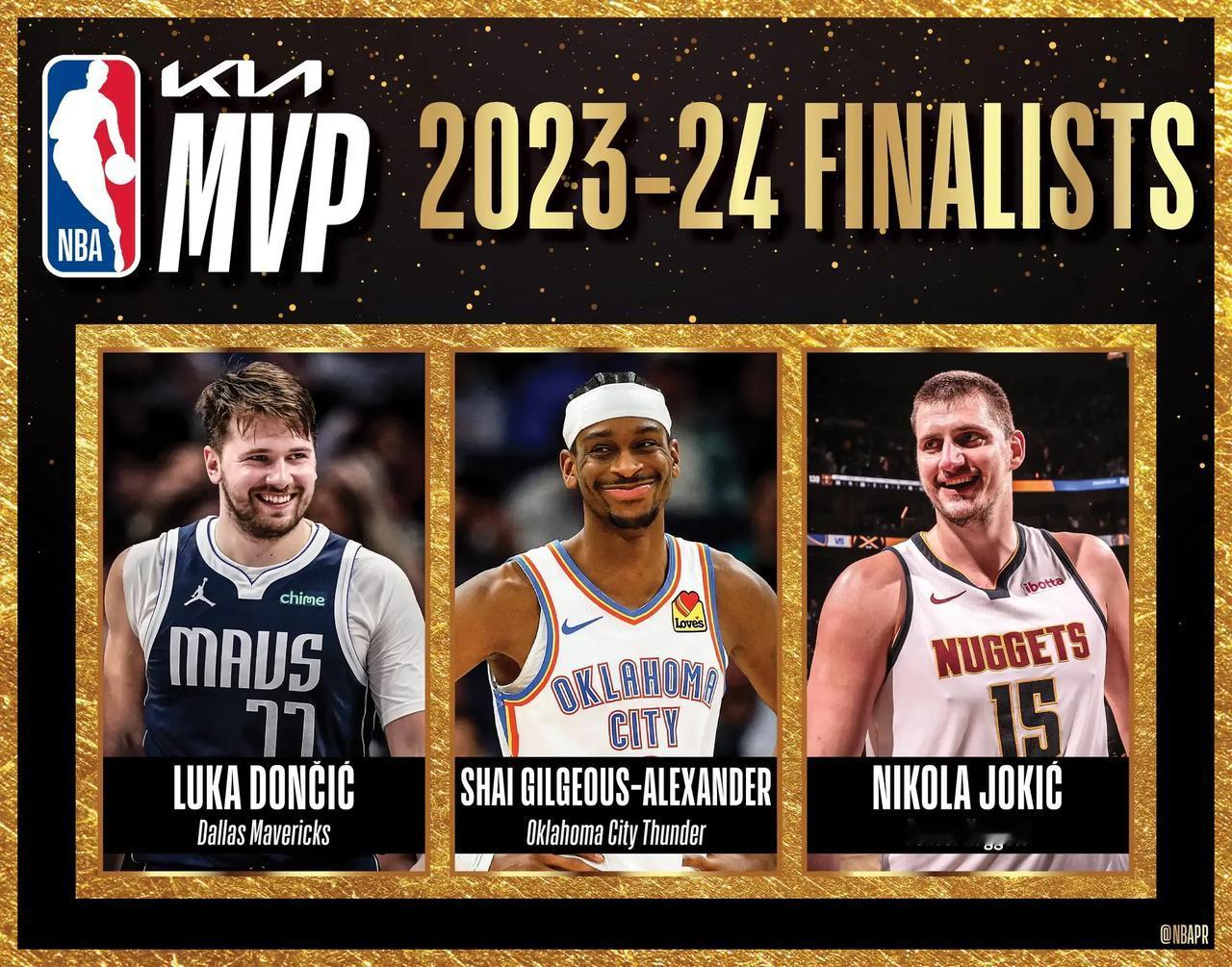 NBA常规赛MVP三位候选人出炉：

掘金：约基奇 带领掘金拿到57胜25的战绩