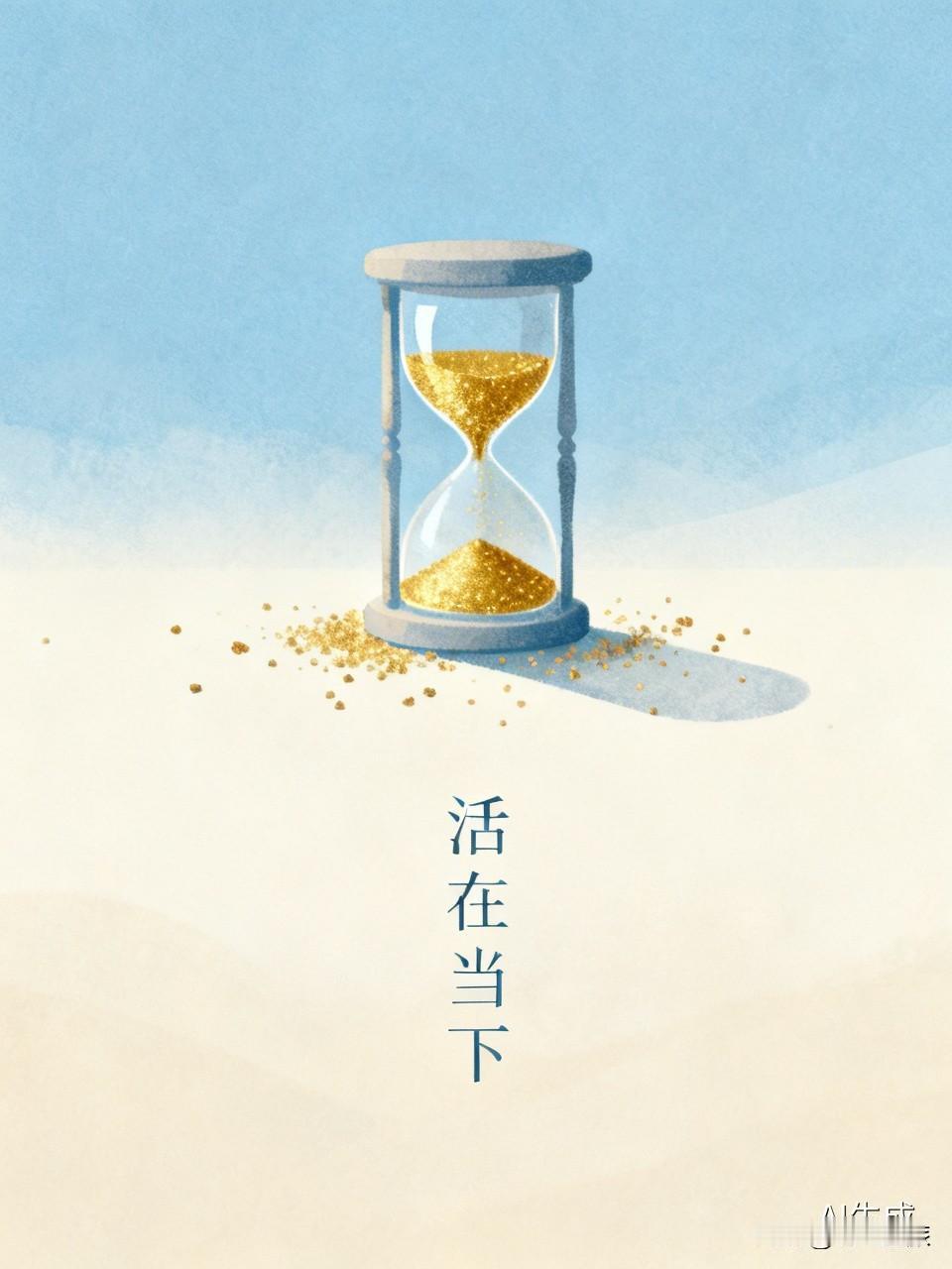 今天的你，是活在当下还是活在未来？很多人总爱“再等等”，等机会、等结果，把热情消