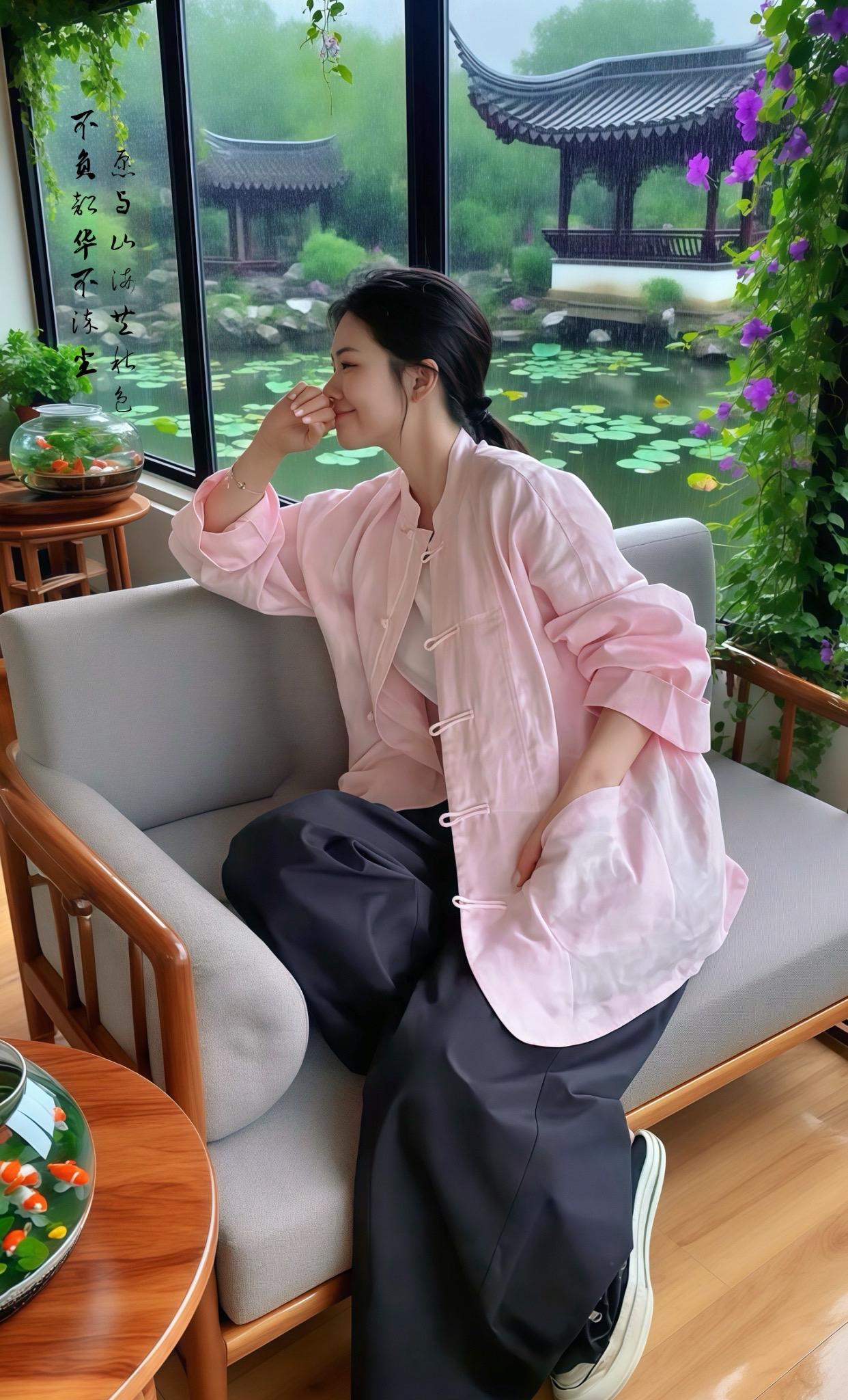 新中式高级感外套。