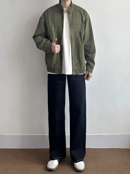 服了 秋天的夹克怎么这么帅