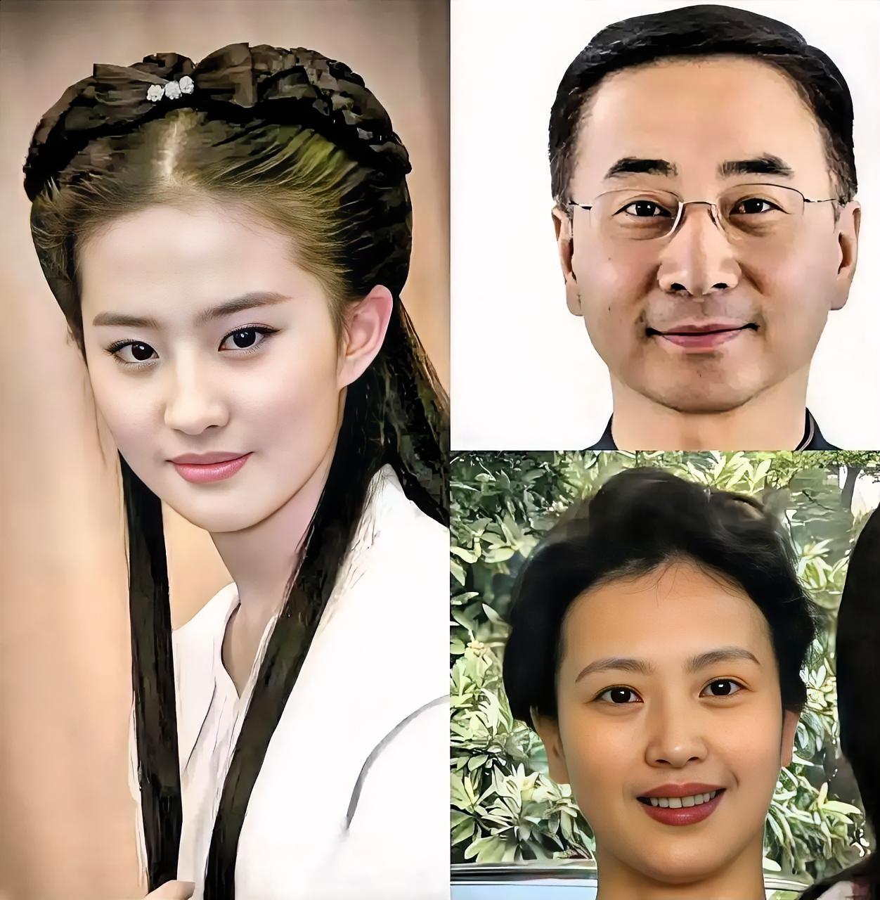 宝子们！看这组图突然懂了啥叫“基因开挂”！刘亦菲爸妈年轻时的颜值也太能打了吧，难