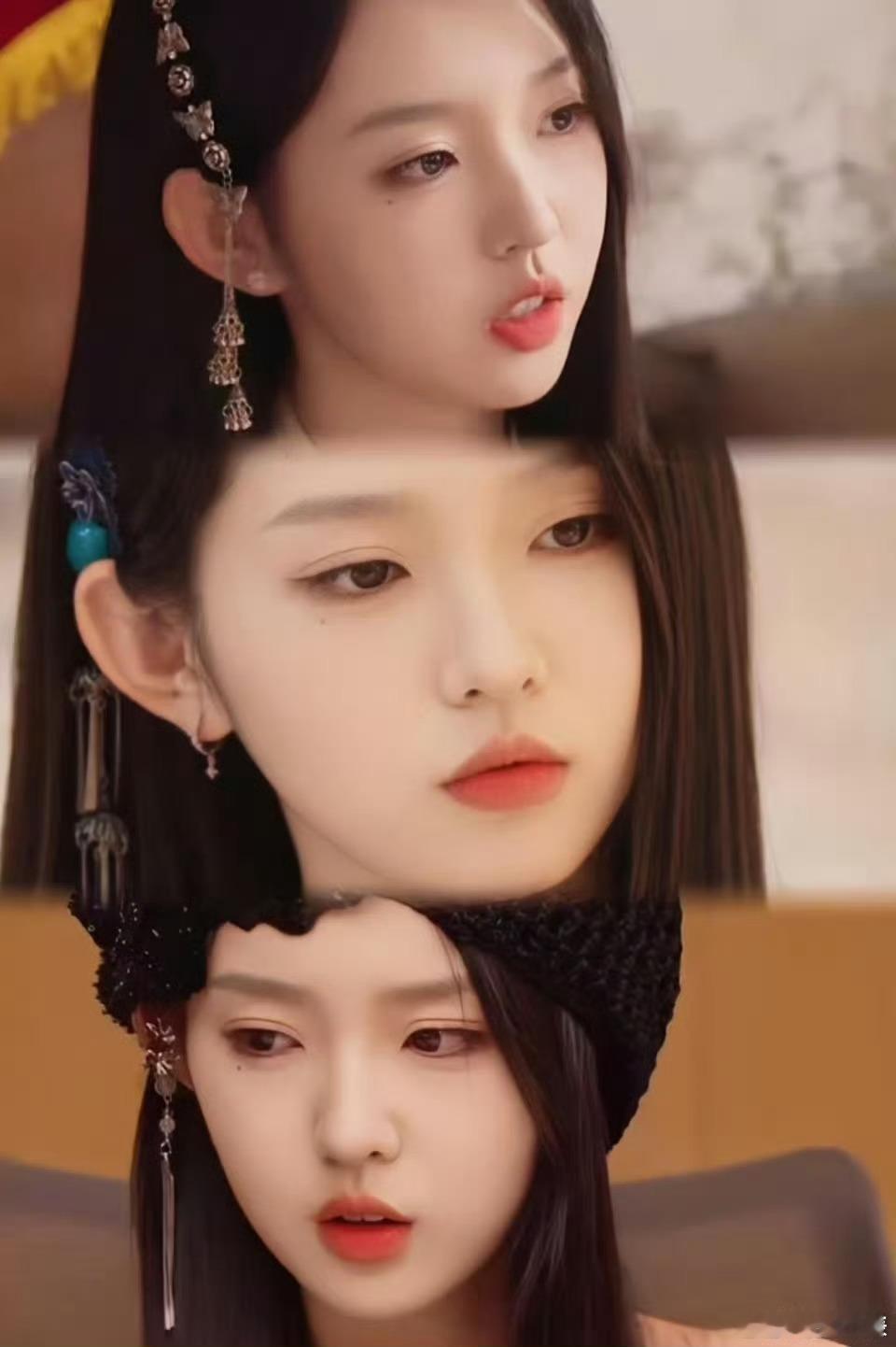 短剧女演员都快美成AI了短剧女演员颜值太绝了啊！个个是宠妃级美貌，眼睛会说话，美