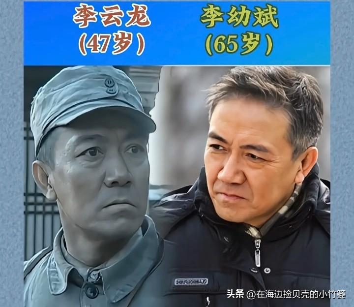 一部《亮剑》刻进几代人的青春，剧中每一个角色都鲜活立体。
左边是剧中热血形象，右