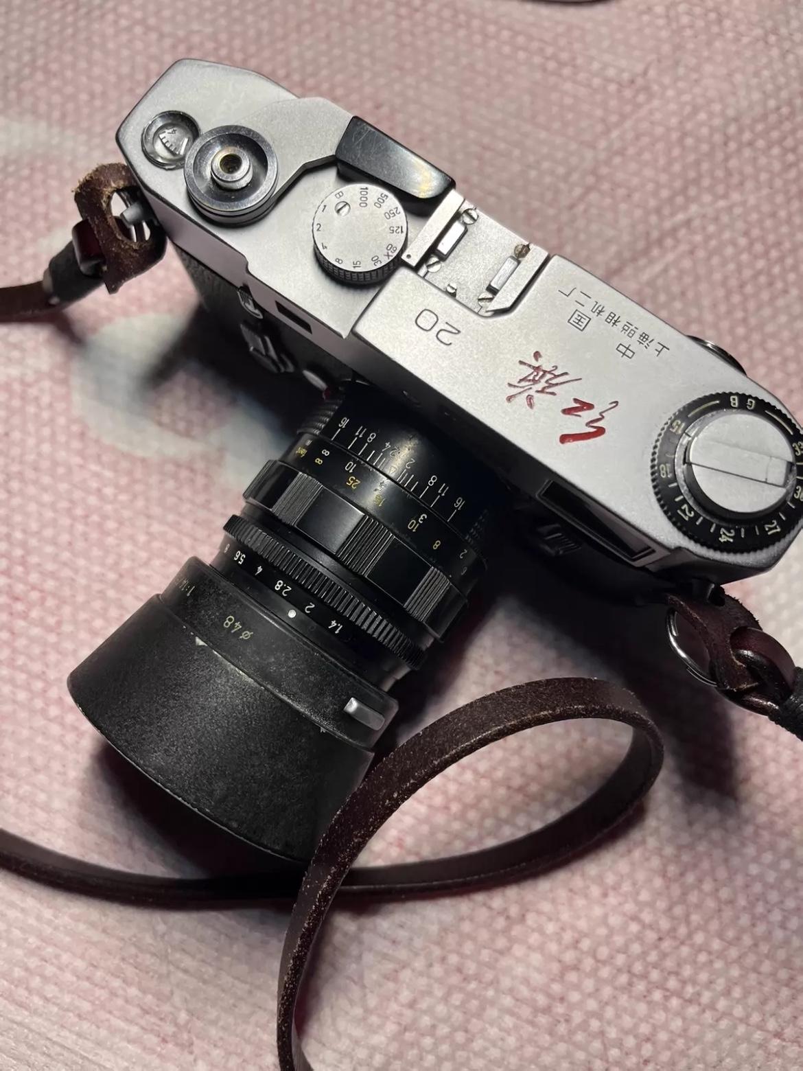 今天在广州鬼市淘了一台古董相机，花了800元高端二手相机 文物相机 广州古董店