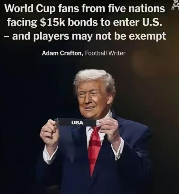 见过不要脸的，没见过这么不要脸的！

眼看世界杯要开了，美国却突然伸手，在球场门