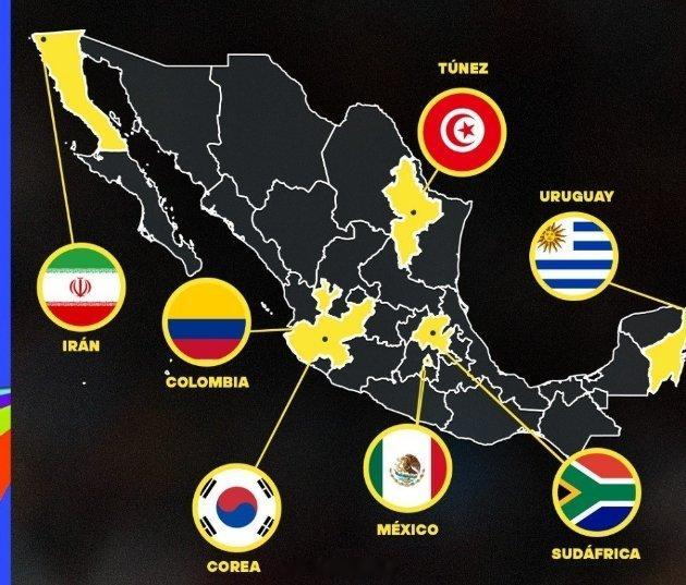 美加墨世界杯开赛还有15天 7支球队将在墨西哥设立训练营！🚨🇲🇽国际足联确