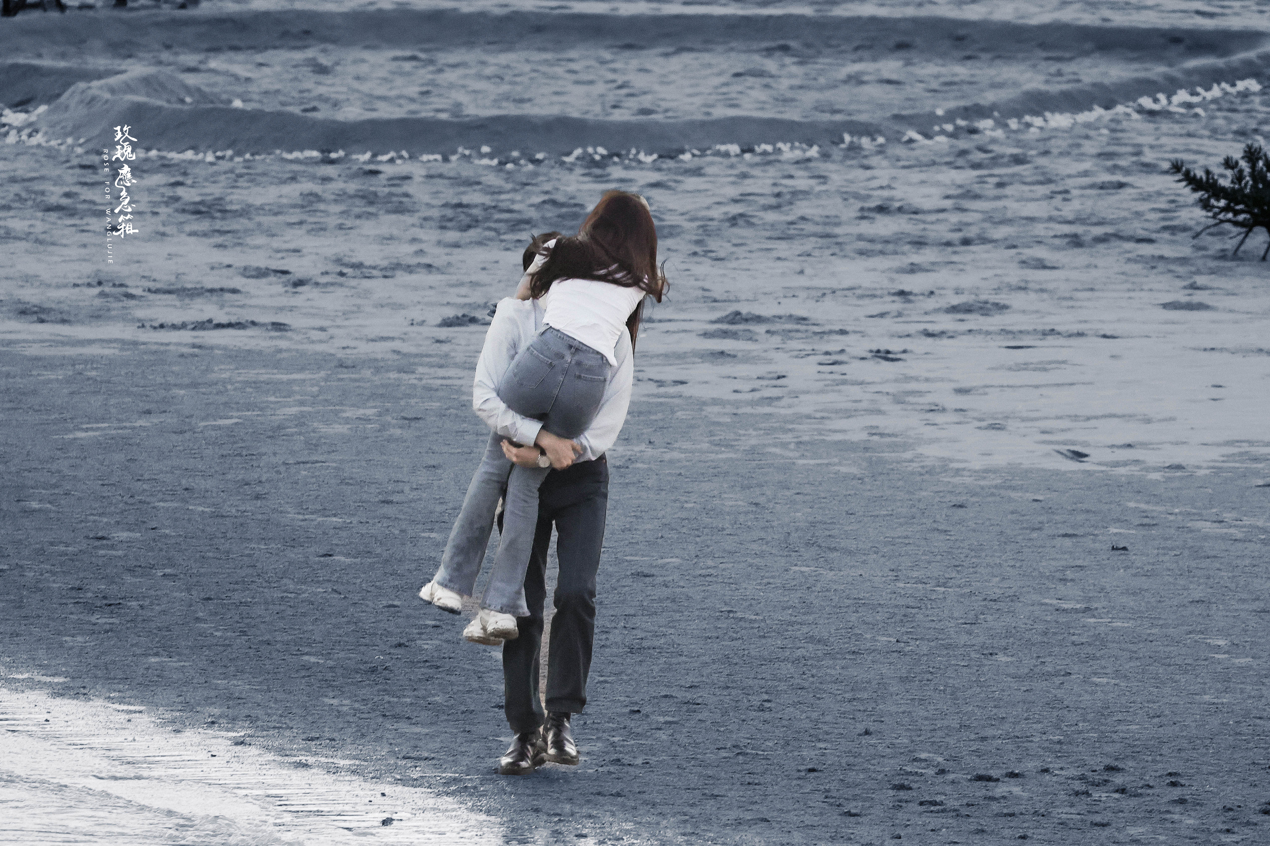 站姐发的桑稚段嘉许海边求婚名场面 王橹杰站姐发的《偷偷藏不住》桑稚 段嘉许海边求