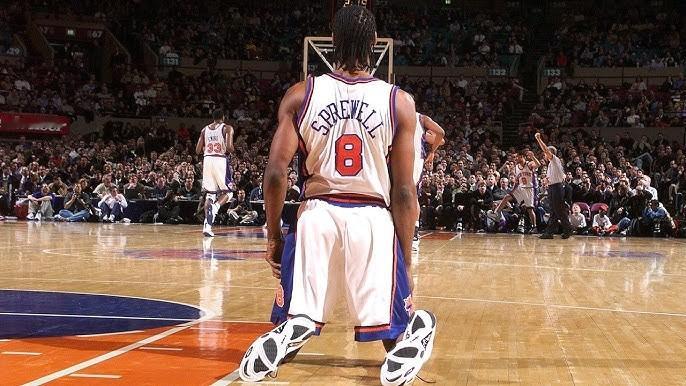 Latrell Sprewell 姿势很别致 