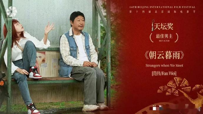 热烈祝贺范伟二封北影节天坛奖影帝！范伟在演艺路上摸爬滚打数十年，他以独树一帜的“