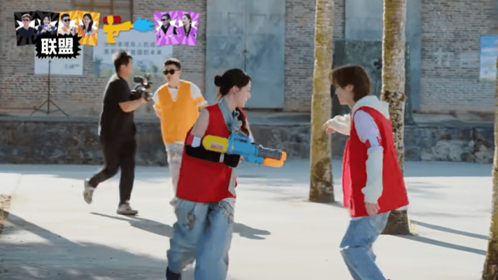 鹿晗任敏杀疯了两个i 人的大团结后果是➡️敌我不分哈哈哈哈 