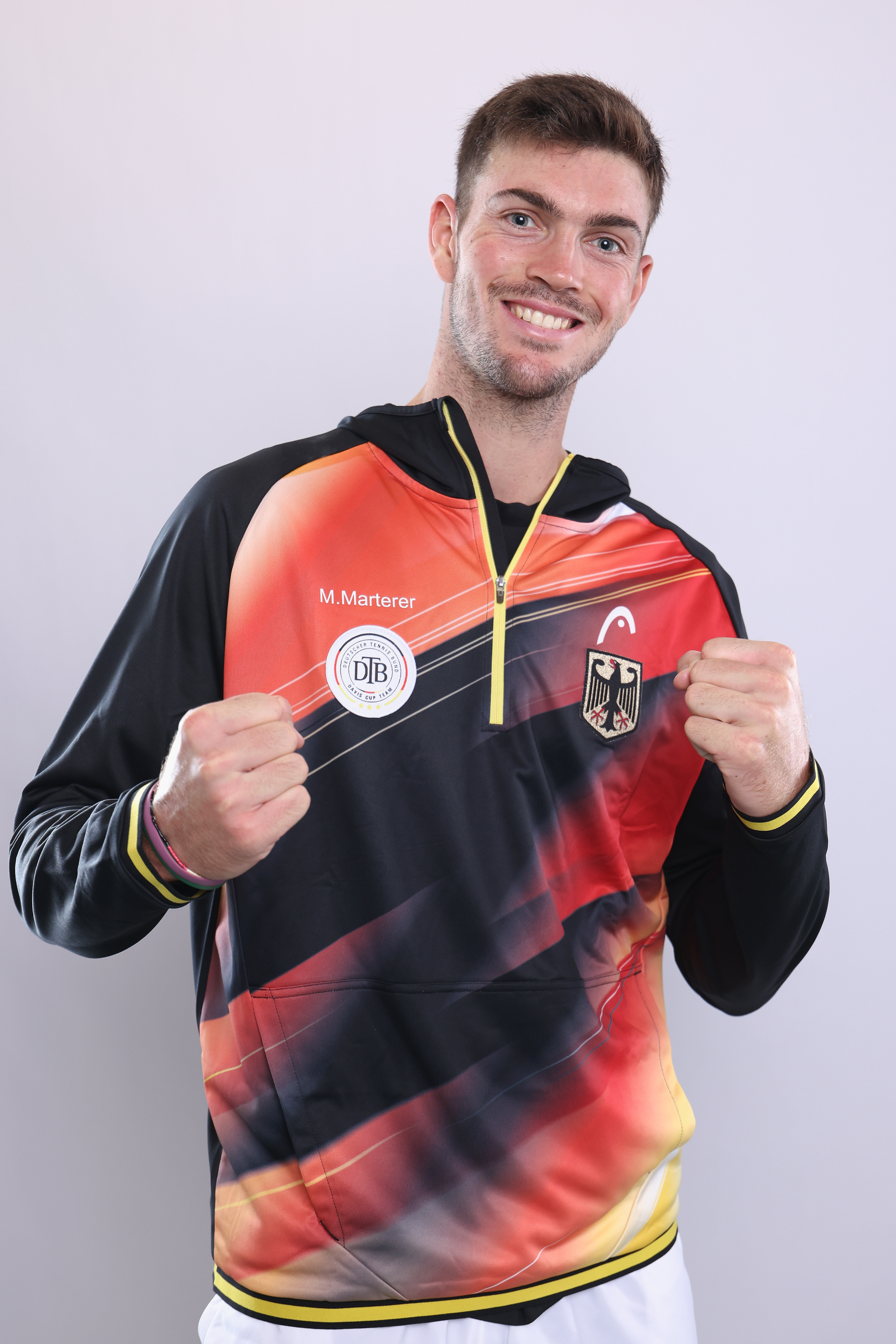 德国队先下一城🇩🇪2024#戴维斯杯# 决赛圈小组赛C组，德国球员马特勒把握