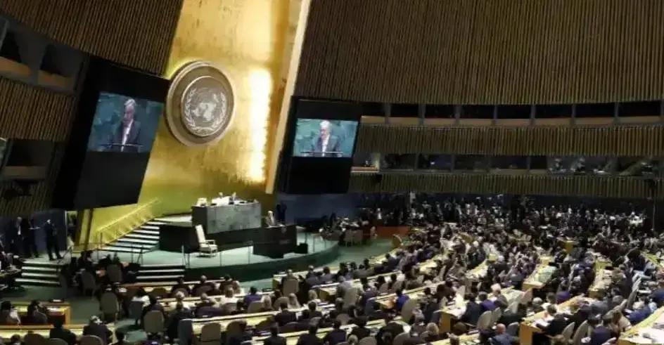 美国为保住联合国投票权，被制度逼着掏钱。
 
据多方说法，他国代表注意到，美国在