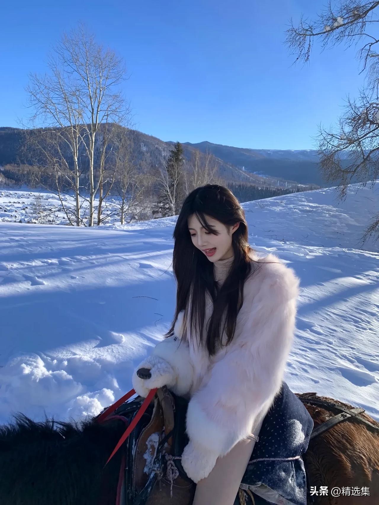 美少女与美景相互搭配，宛如一场视觉盛宴！娇艳妩媚、唯美迷人的漂亮美少女，站在美景