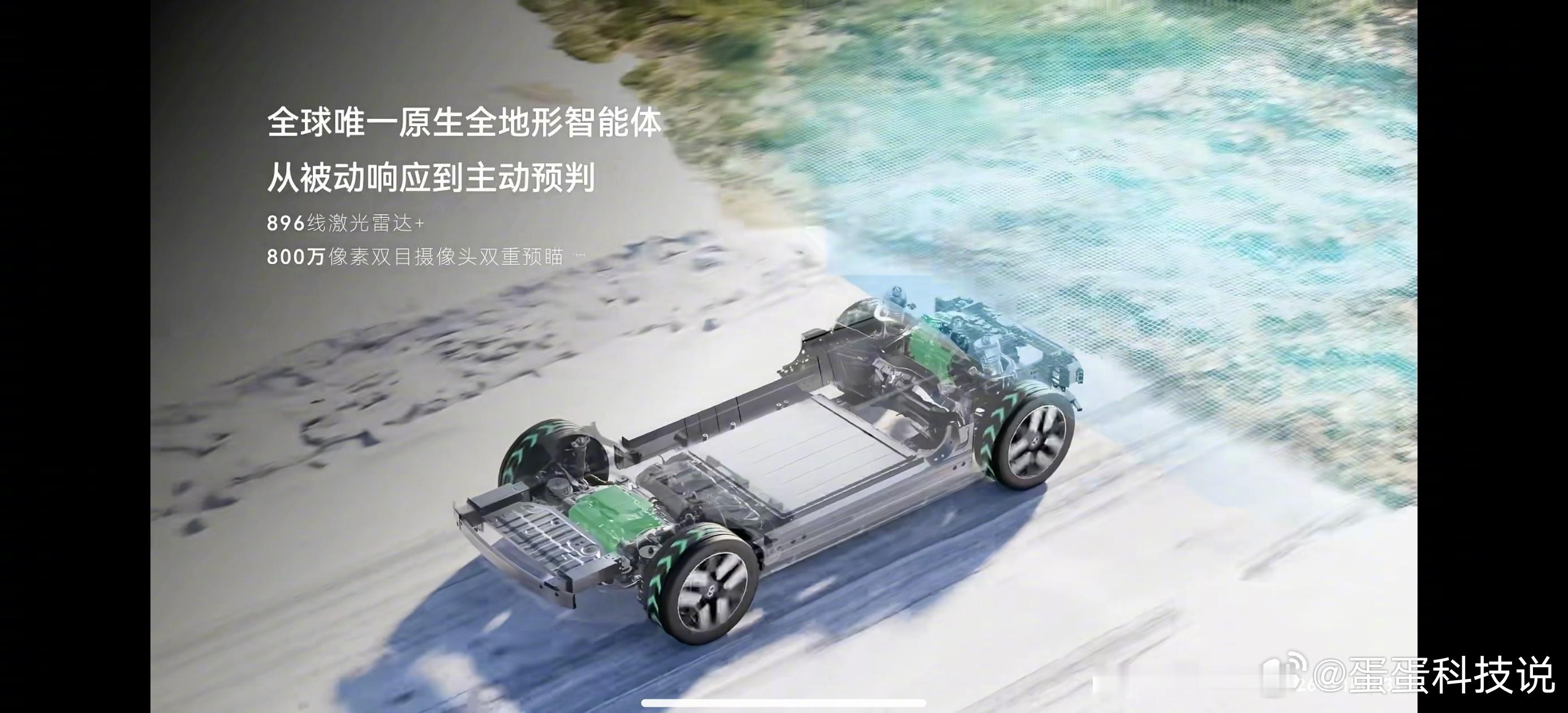 神行者8这套原生全地形智能体真的刷新认知，搭载896线激光雷达+800万像素双目