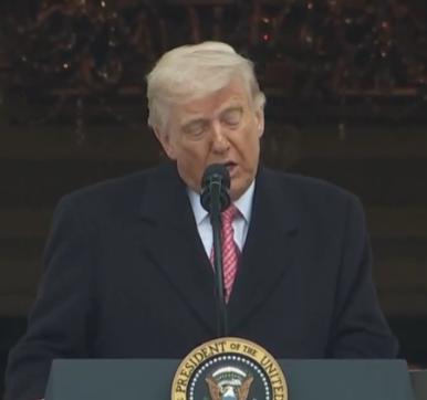 特朗普表示，多亏了我们的贸易协议，我们现在向东大出口了超过400亿美元的美国大豆