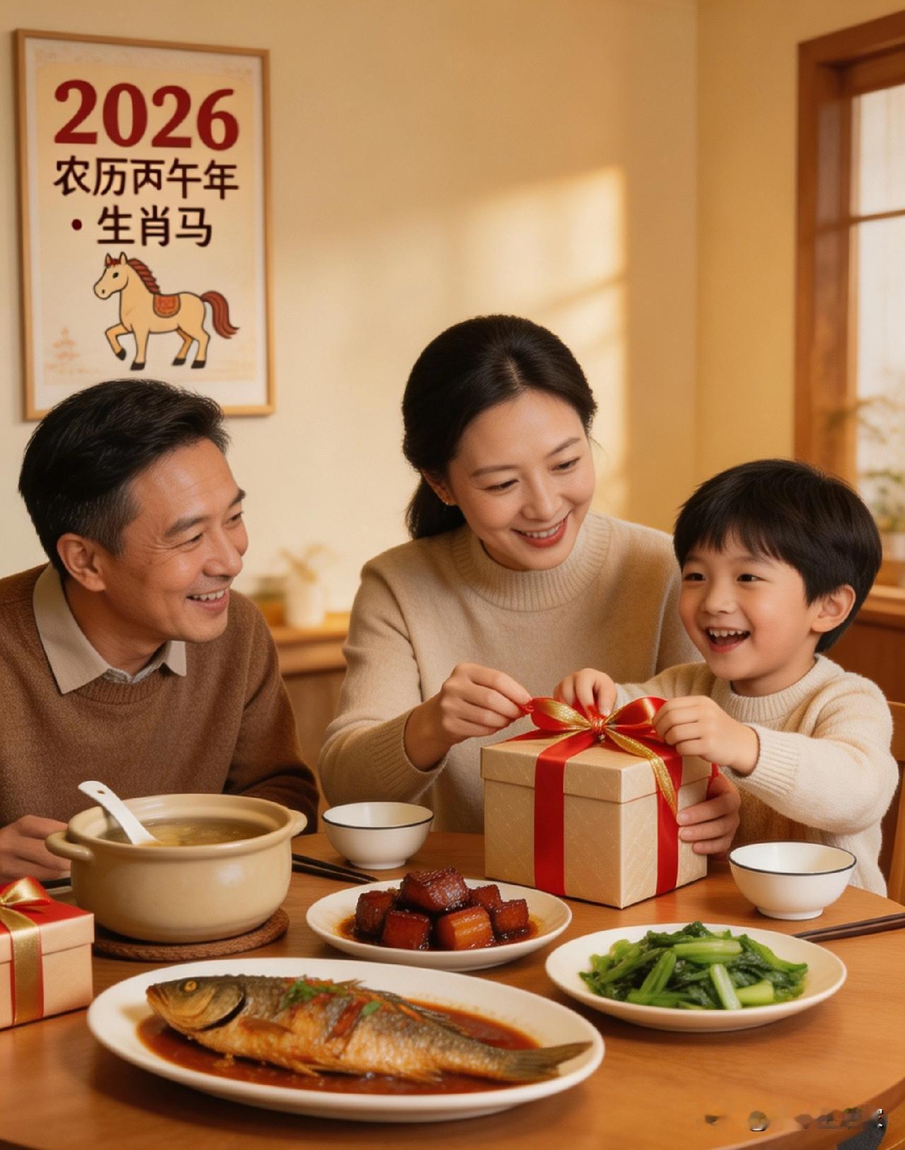 过年最大的温柔：
不做扫兴的父母，
买了就吃，买了就穿。
 
别再让孩子的孝心，