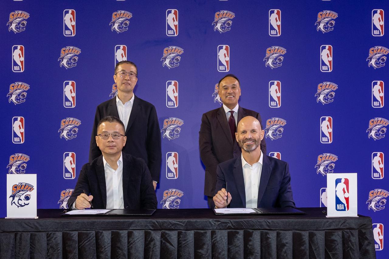 NBA 突然低头找上上海久事了！就在刚刚，NBA 中国和 CBA 卫冕冠军上海男
