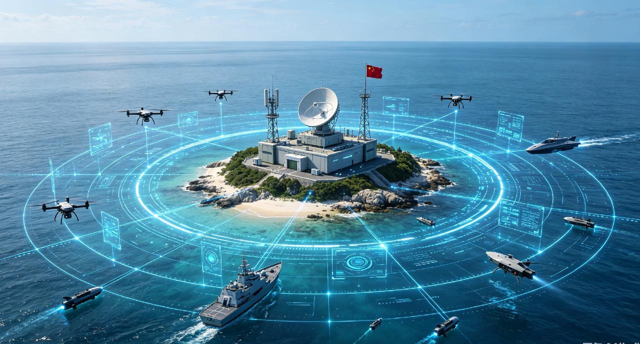 中国学者提出“机器人堡垒”构想：用AI和无人集群守卫南海岛礁

据马来西亚国防安