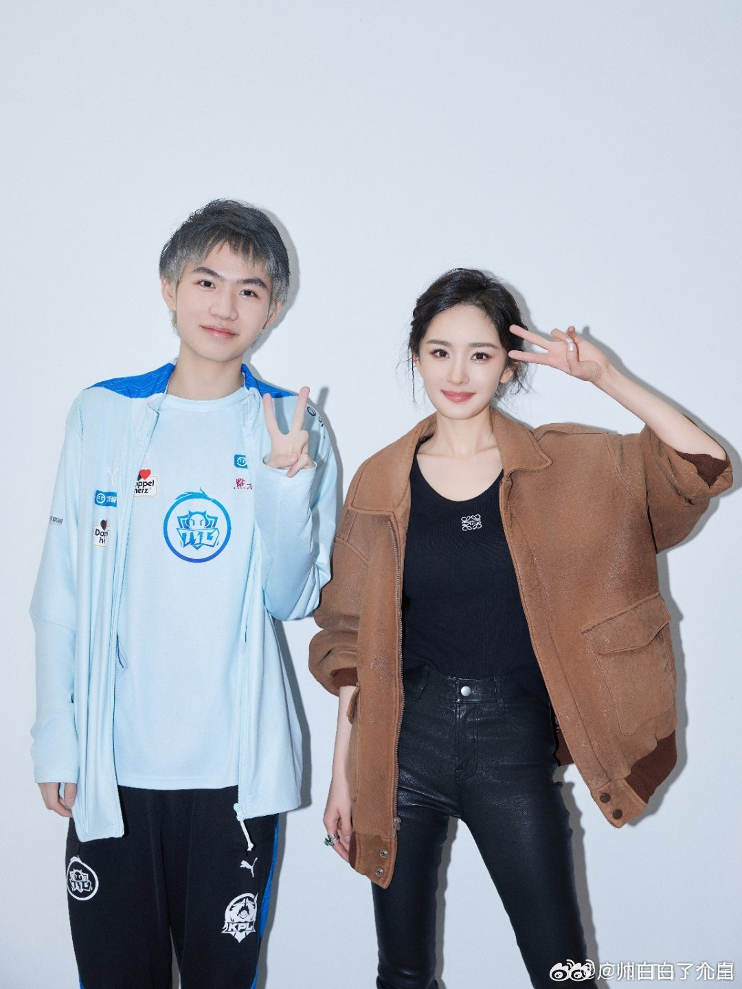 杨幂给九尾画了新头像梦幻联动又来了，当年一句狐狸兄妹，如今杨幂亲手绘制狐系头像，