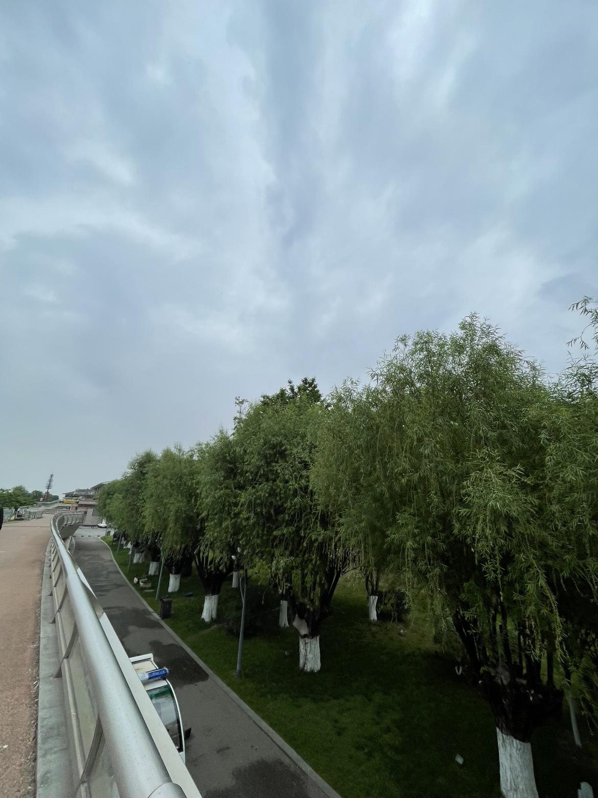 我的今日状态：😁轻松愉快
我这里的天气：🌈雨过天晴
又是雨过天晴的一天，早上