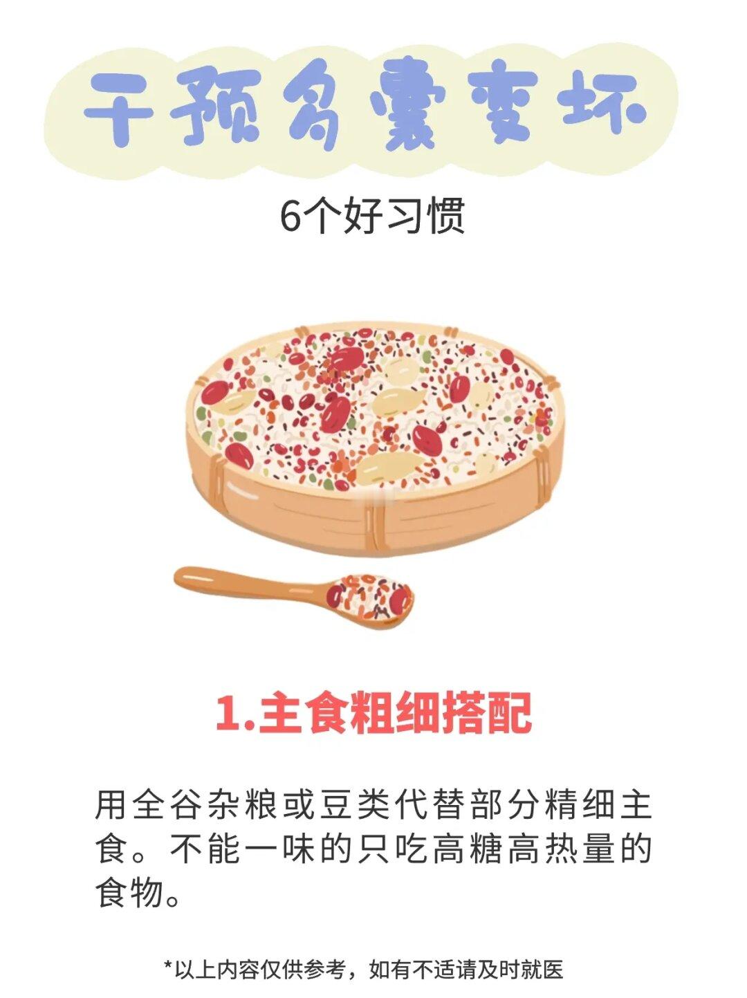 干预多囊变坏的6个好习惯👀记得坚持