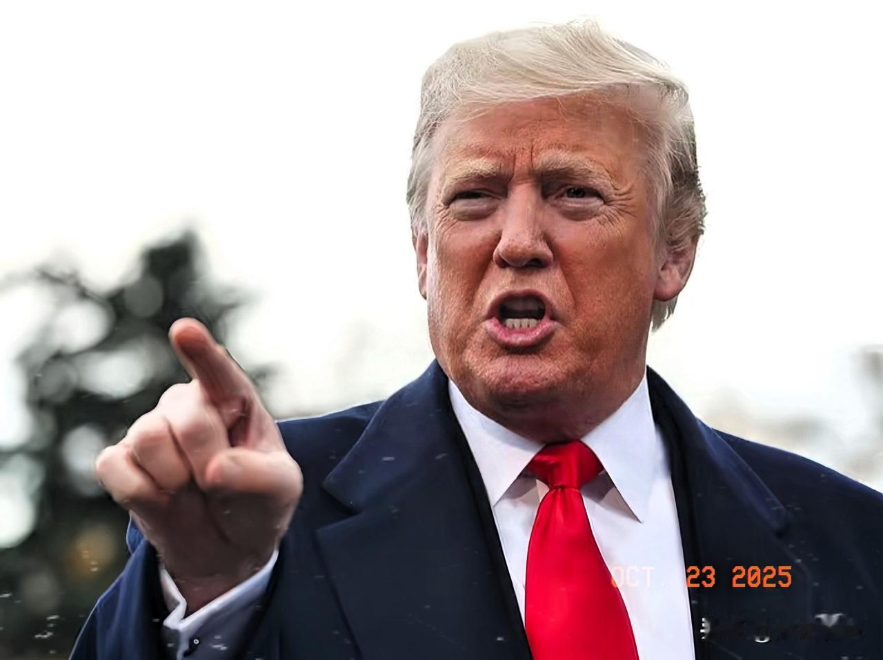 当地时间10月23日，
美国突然宣布了！美国总统特朗普刚刚宣布，已经确定取消了原