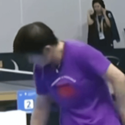 有汗，轻轻甩掉 