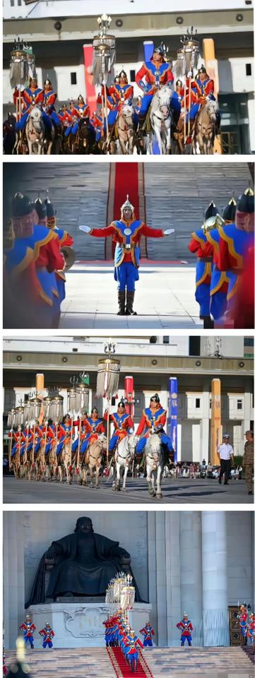300万人口的蒙古国举行了盛大阅兵式，只为纪念四个很重要的节日，其中最重要是庆祝