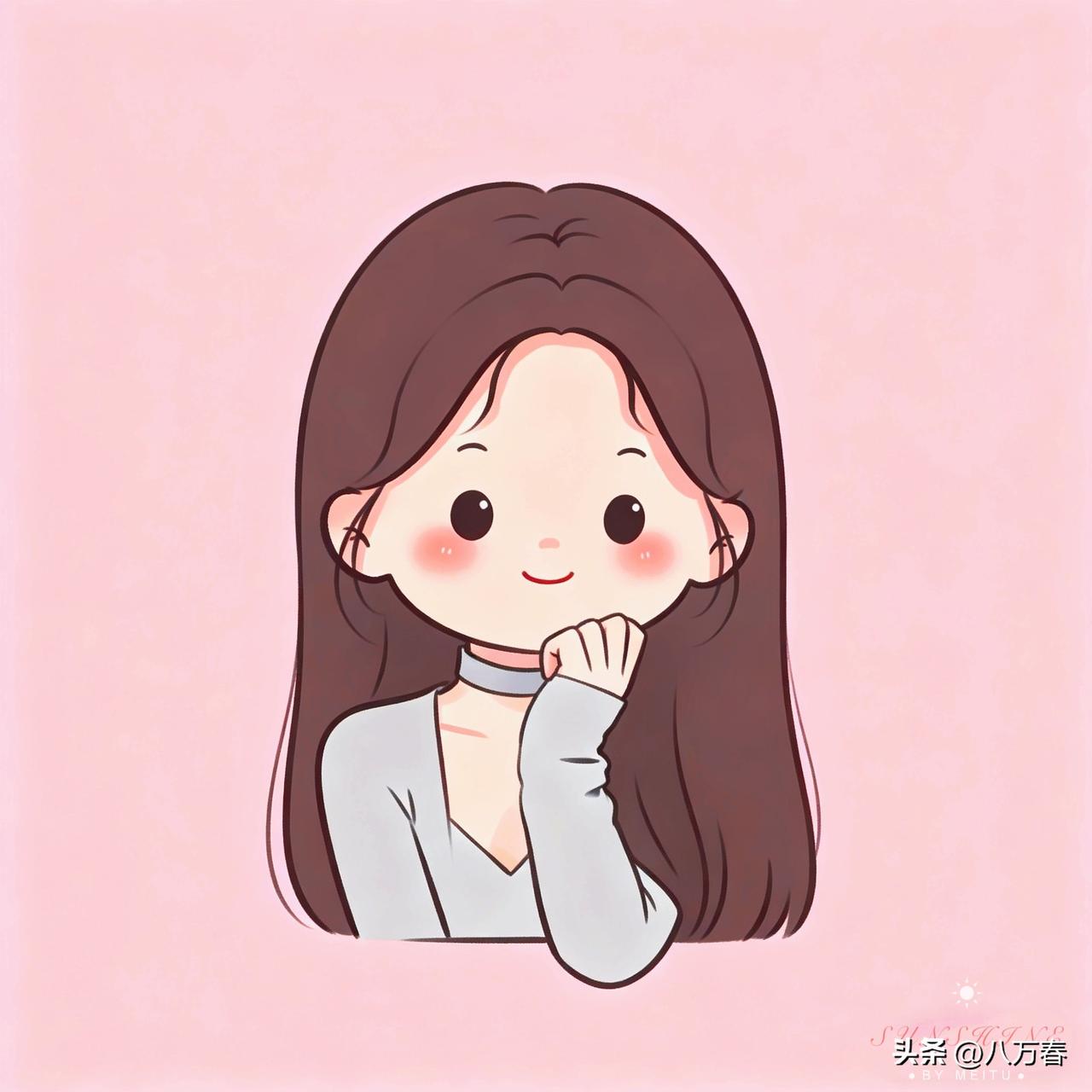 有没有很好看的女生头像呢可爱风动漫女头像，春天适合开花，我们适合开心。真的太喜欢