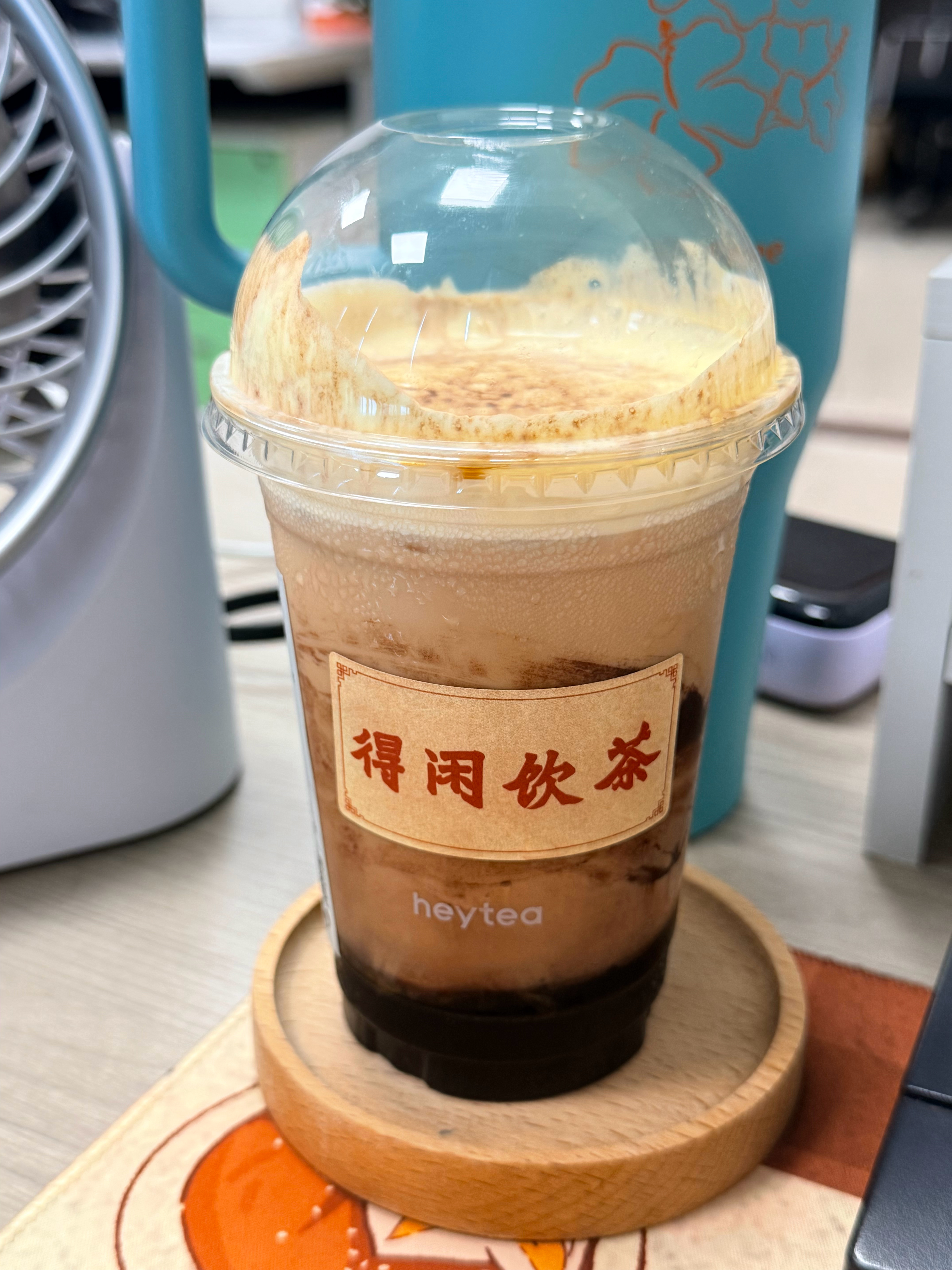 这杯就算点不加糖都拯救不了珍珠的甜完全嚼一口就升天 