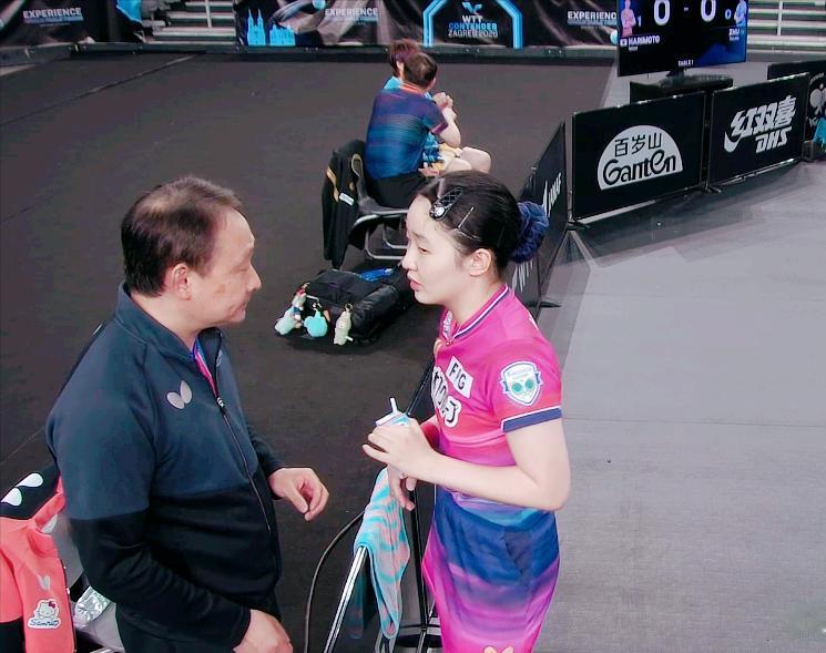 WTT萨格勒布女双决赛，其实是咱们四川队内赛！

张本美和是四川成都的，
朱雨玲