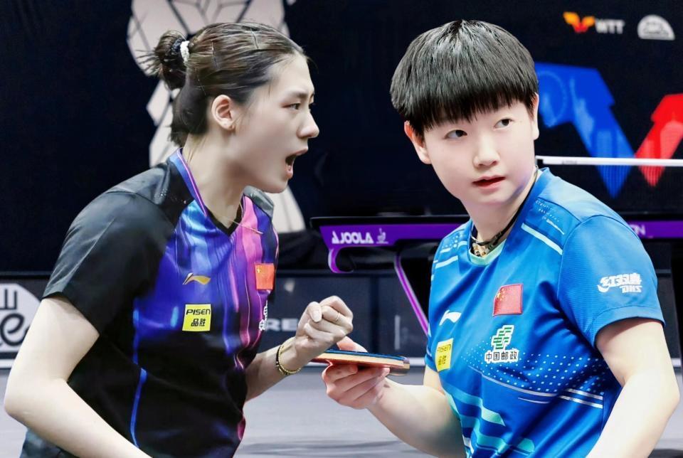 新加坡大满贯，孙颖莎大战陈熠，
美国大满贯，孙颖莎1-3惜败陈熠，
面对孙颖莎，