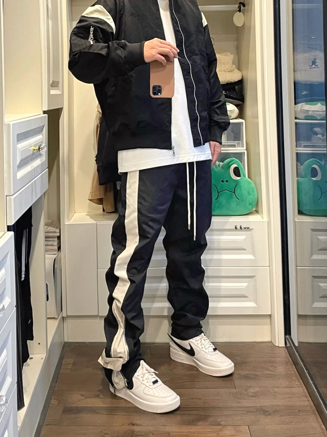 空军一号｜黑白系穿搭
