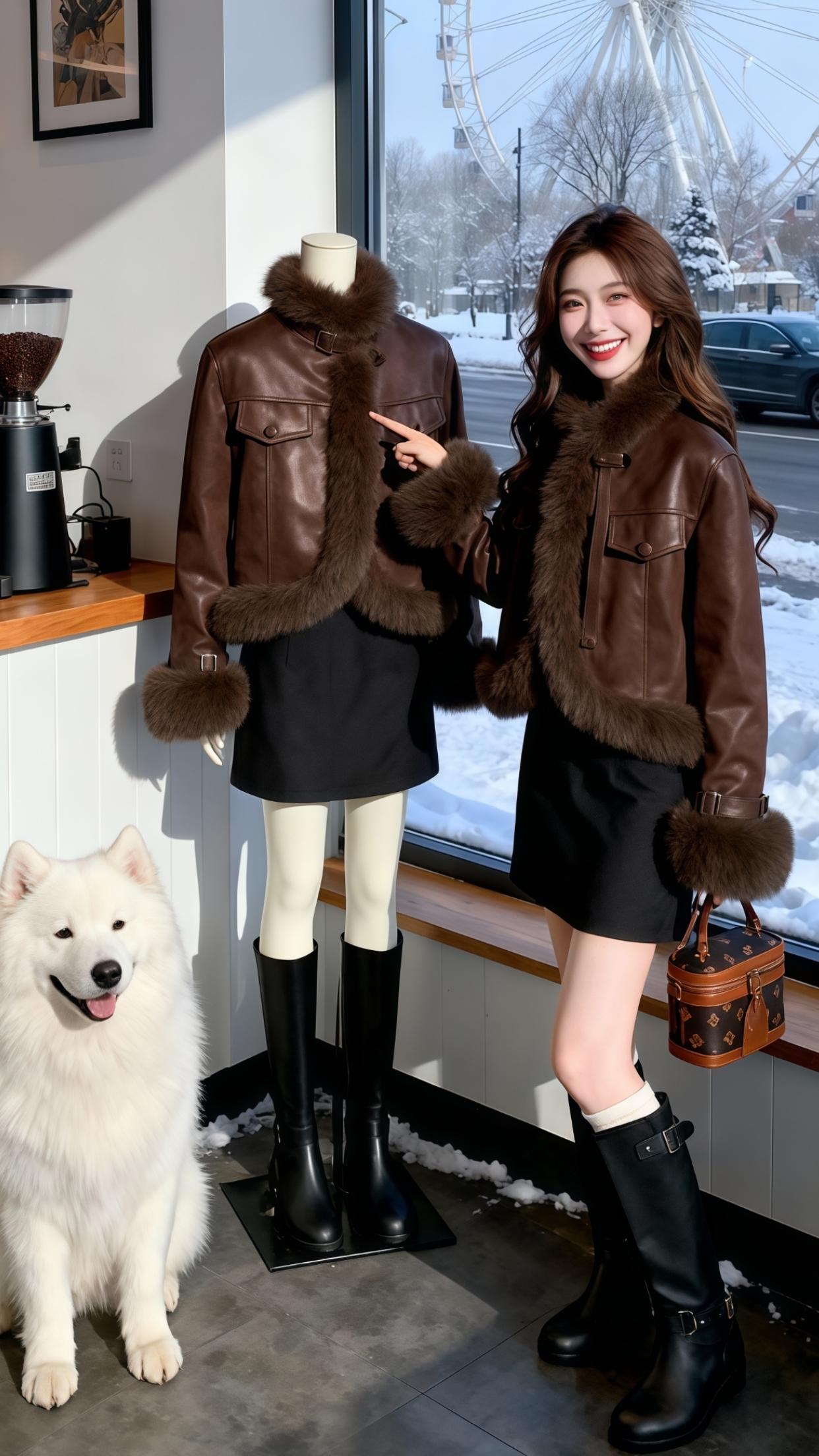 气质女神穿搭 冬季搭配 气质女神 优雅气质 名媛气质