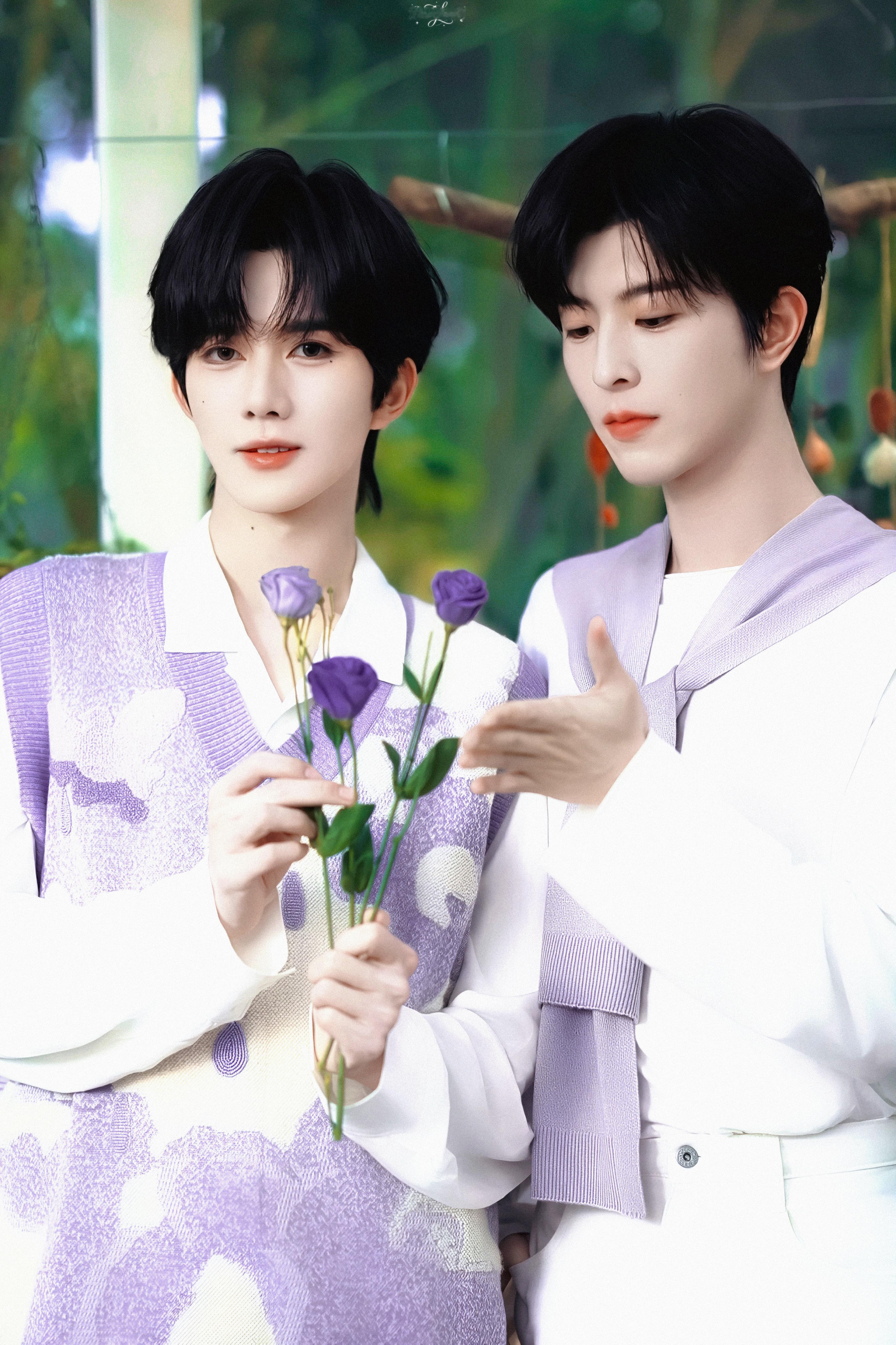 💜 好适合壁纸的两个福建人 ​​​