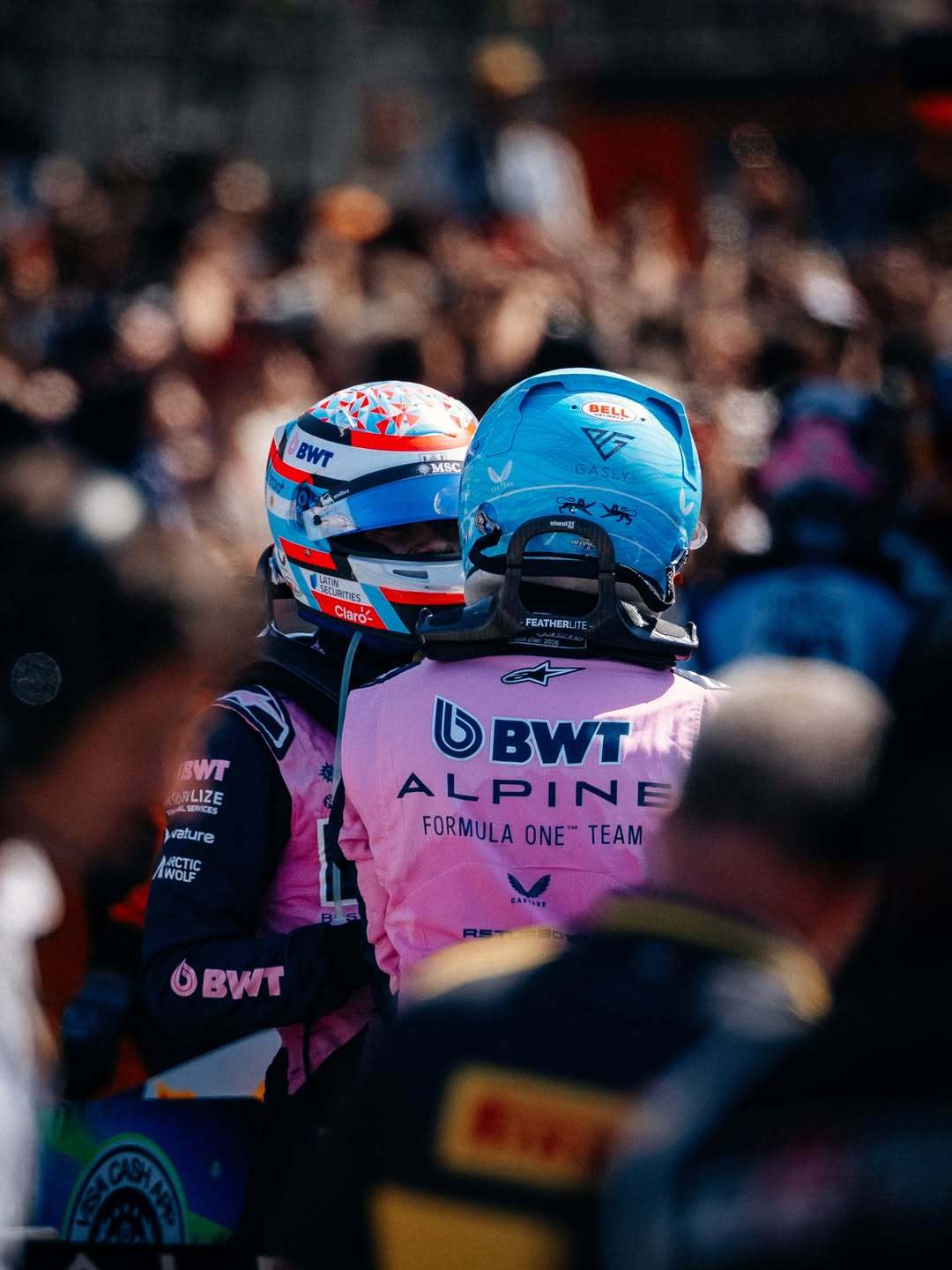 加斯利更新社交媒体——P7，6分，vamossssss！车队双车积分！完美的团队