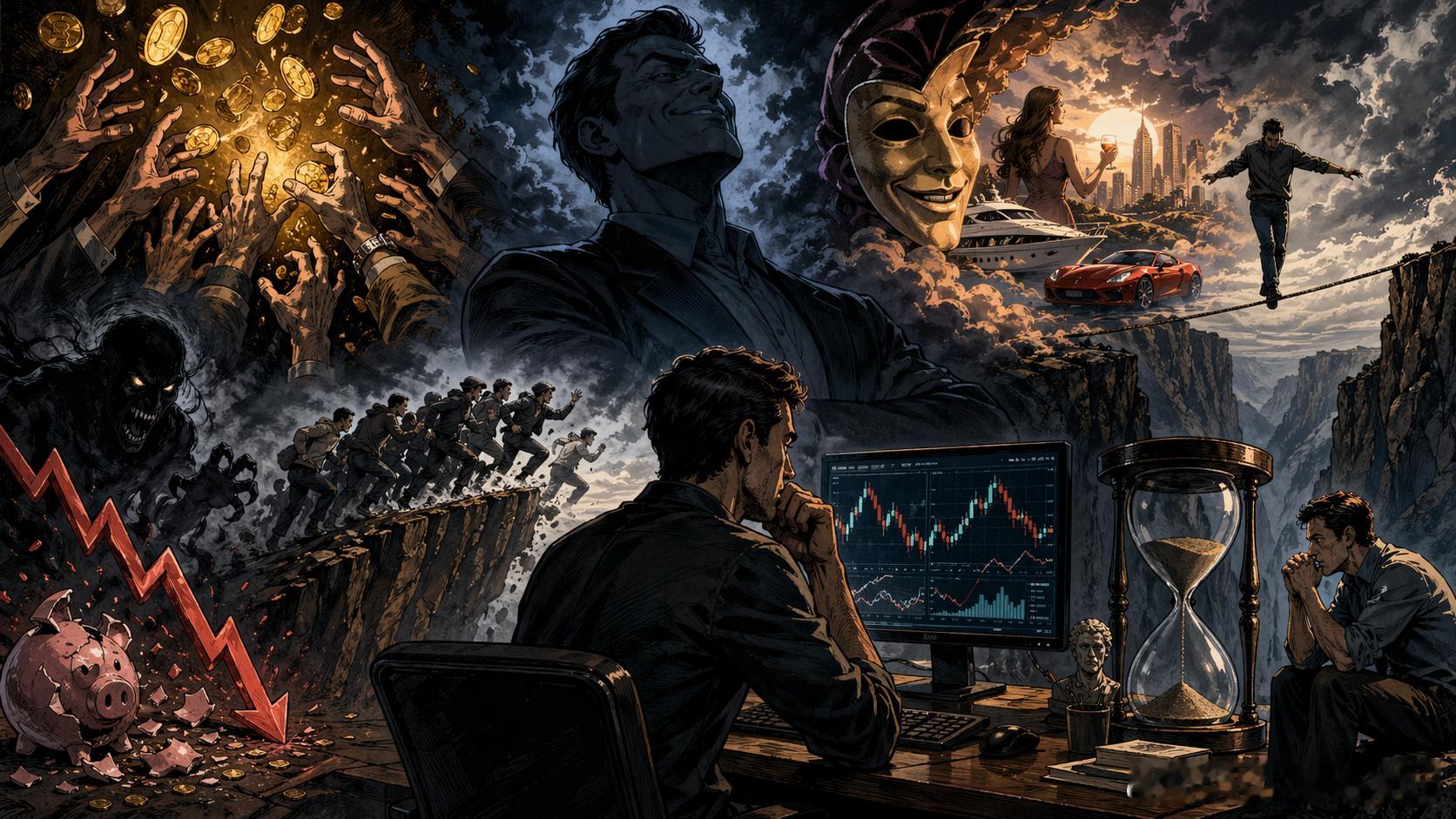 老牛的子夜沉思 投资最难的功课，是看清自己很多人以为投资输在信息不够、模型不准、