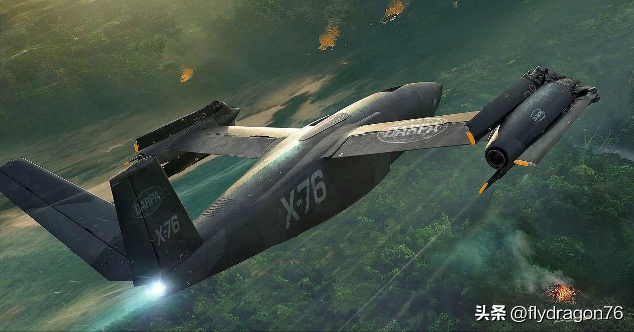 🇺🇸美国国防部下属的国防高级研究计划局（DARPA）近日揭晓了其最新型飞行器
