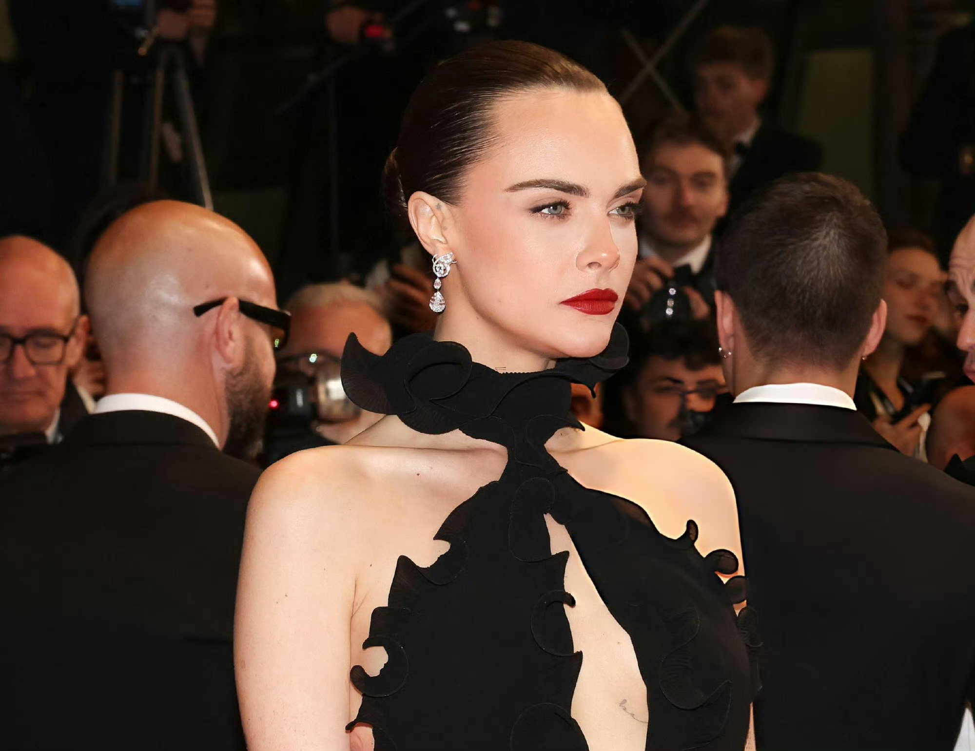 Cara Delevingne，TOM FORD戛纳电影节红毯 