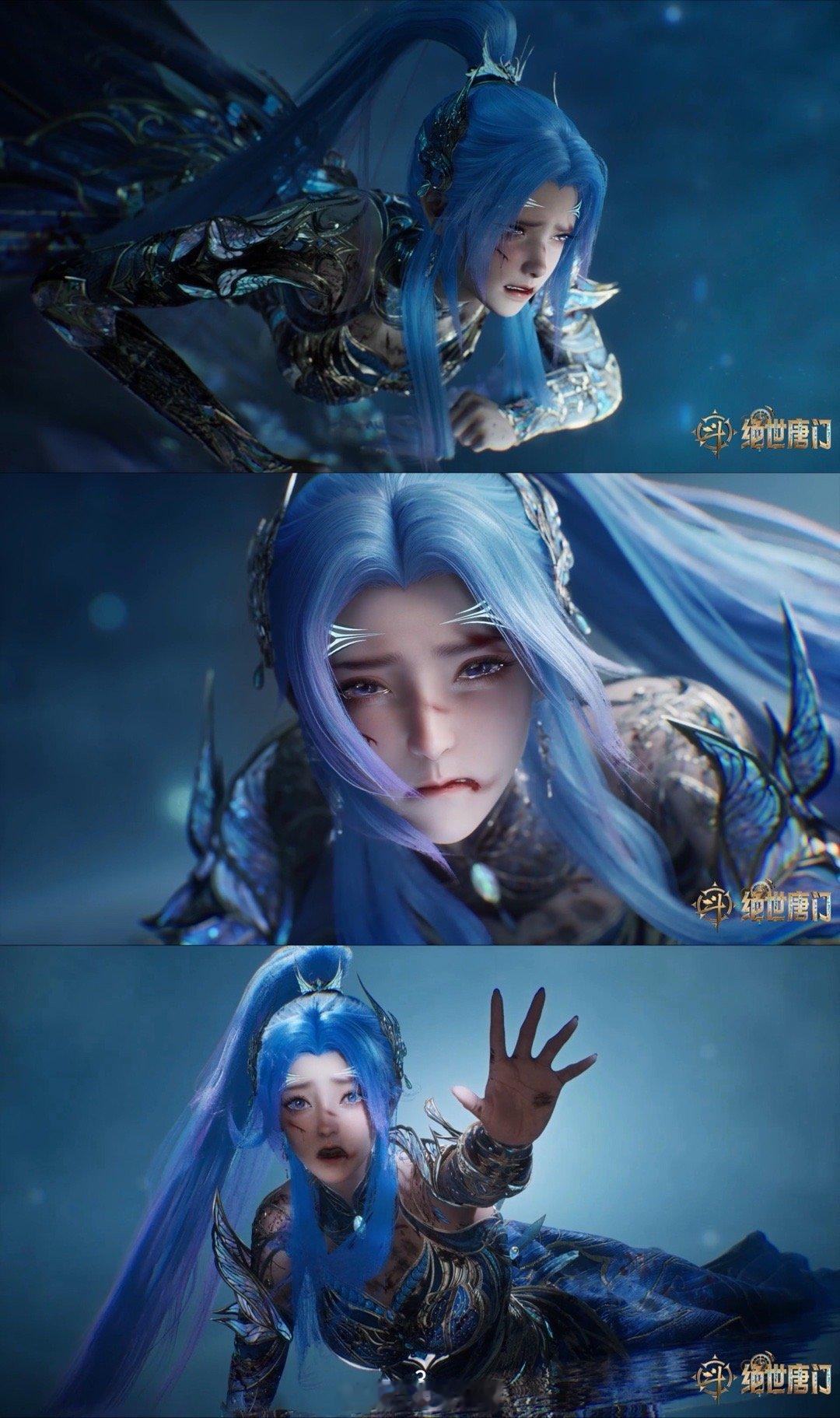 斗罗2你是懂怎么虐观众的 被这剧情虐到肝颤！角色为守护而忍痛的细节，眼神里的深情