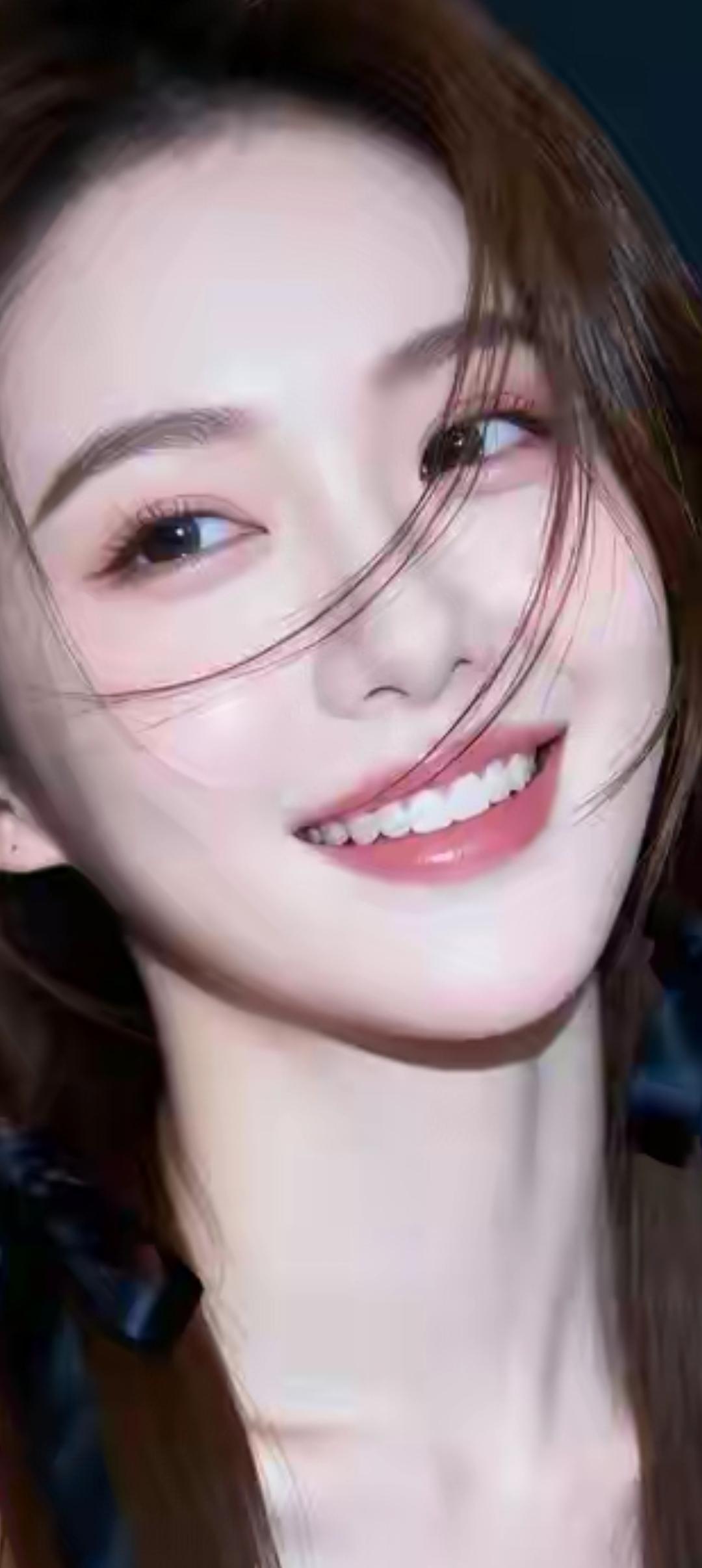 甜美笑容，温柔如风，元气满满的一天从微笑开始！😊✨