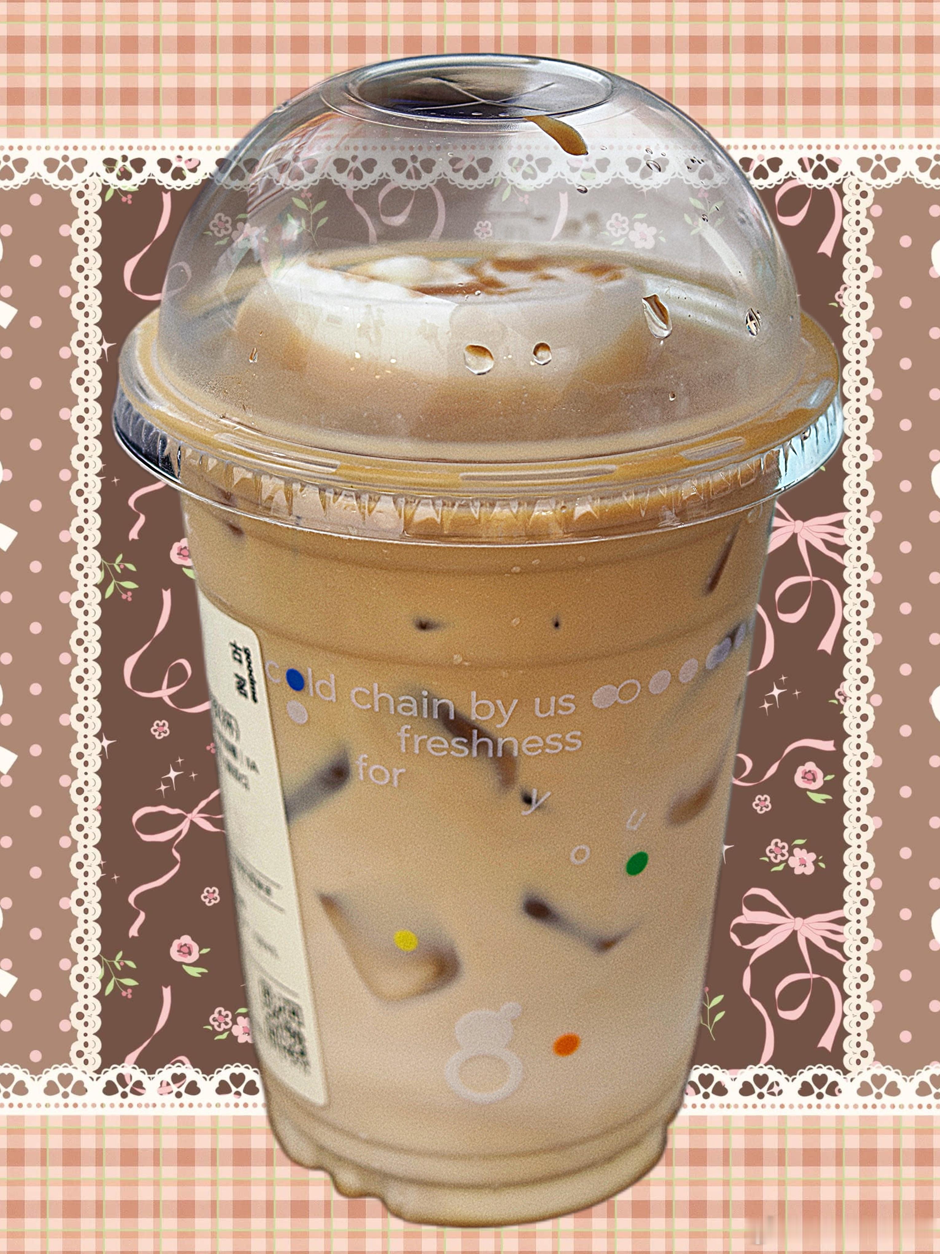 古茗的马上有米拿铁还行，大米冰淇淋味道不错 