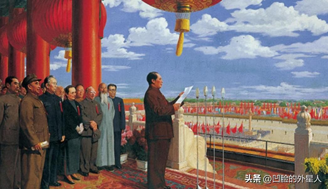 1949年，开国大典林伯渠宣布：“请毛主席升旗！”林伯渠并未意识到这句话犯了个错