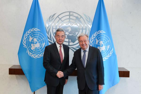 中国会费不能白交，王毅对下任联合国秘书长提要求：不合条件免谈

一个欠着联合国4