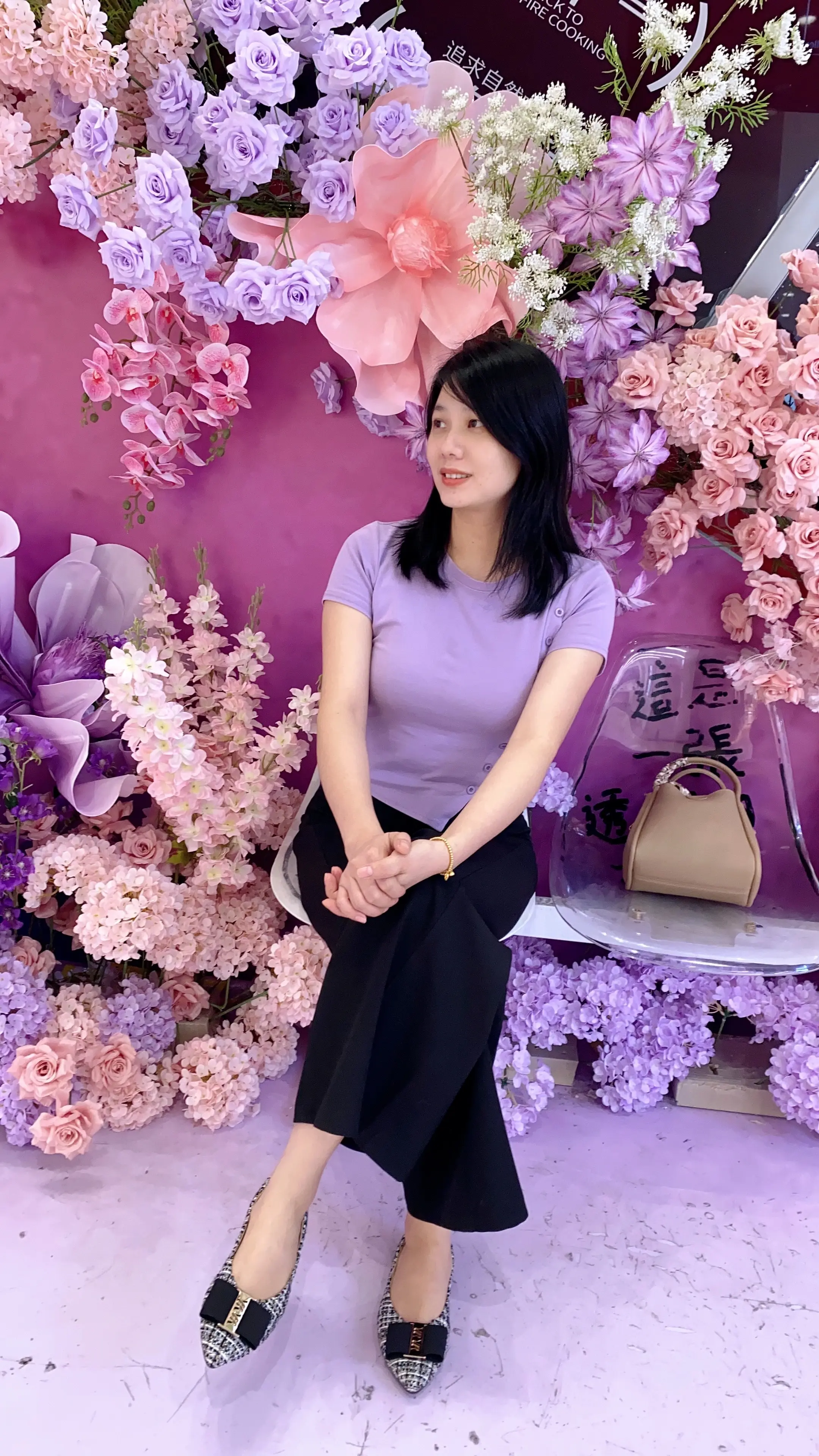 听说穿紫色更有韵味